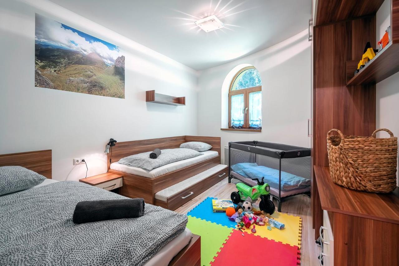 Horná Lehota Apartment Emilka Tale-Wellness 5 Min-Balcony-Hiking-View מראה חיצוני תמונה